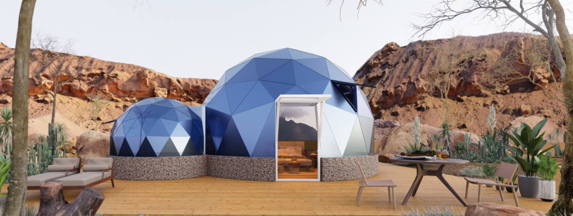 化隆球形智能光伏玻璃星空房